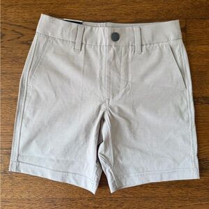 NWT Johnnie-O Light Tan Performance Shorts size 8